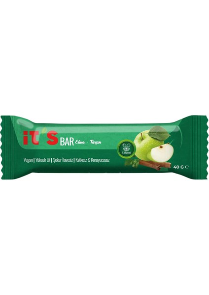 It&apos;s Meyve Bar - Elmalı ve Tarçınlı - 40G x 12 Adet fiyatları