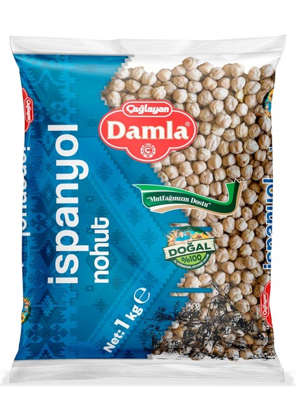 Damla Ispanyol Nohut 1 kg