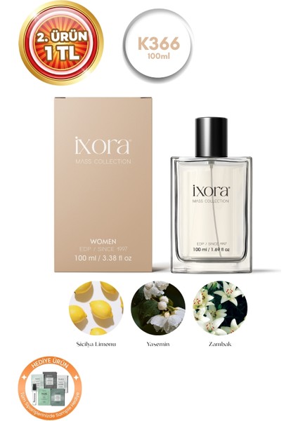 Ixora B366 Bombshell Intense Kadın Parfüm 100 ml