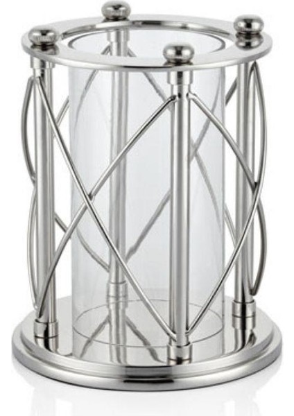 La Medore Rhombus Nıckel Large Hurrıcane 17,5X21 cm