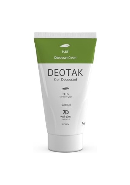 Deotak Plus Ekstra Koruma 7 Güne Kadar Etkili Krem Deodorant 35 ml fiyatları