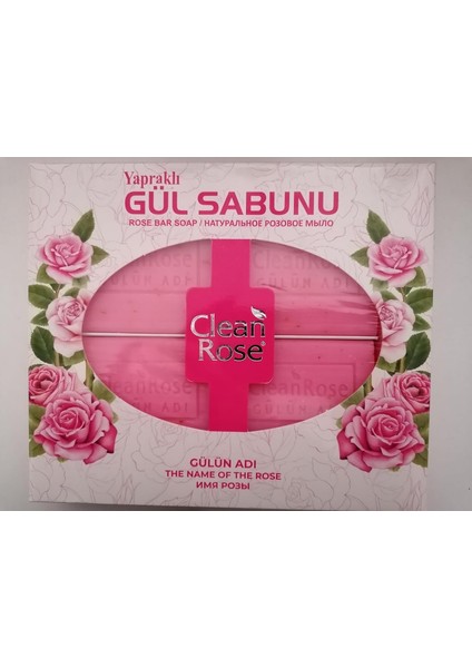 Cleanrose Yapraklı Gül Sabunu 80X4 320GR fiyatları