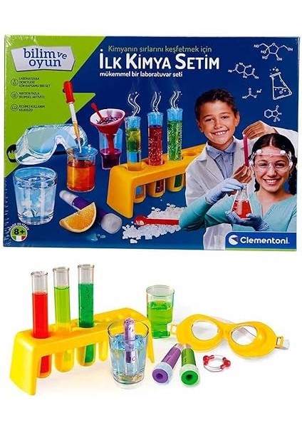 Ilk Kimya Deney Seti Renkli 6+ modelleri