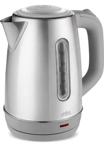 SK-8031 Su Isıtıcı Kettle – Paslanmaz Çelik, 1.8 L, Inox, Otomatik Kapanma