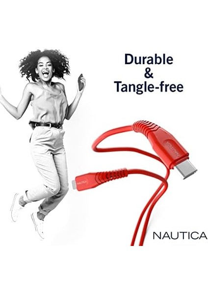 C100 Usb-C To Pd 18W Hızlı Şarj ve Kablosu 1.2 Metre Kırmızı modelleri