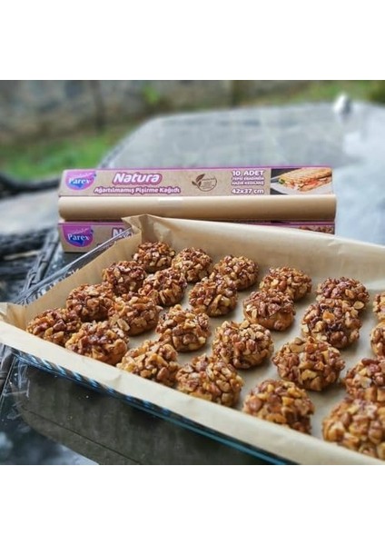 Ağartılmamış Hazır Pişirme Kağıdı 10 Yaprak x 5 Paket fiyatları