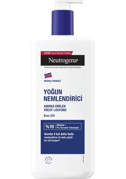 Neutrogena Deep Moisture Parfümlü Vücut Losyonu (400 Ml)