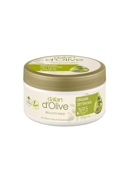 Dalan D’olive Besleyici Krem Organik Zeytinyağı 250 ml