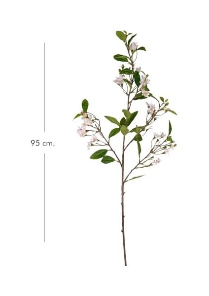 Yapay Çiçek Filbahri- Çiçeği Dal Beyaz 95 Cm. fiyatları