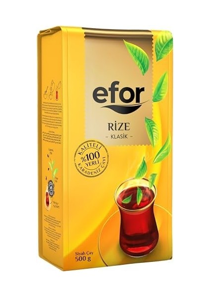Efor Rize Klasik Dökme Çay 500 G fiyatları