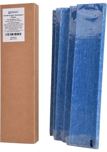 MC70KMV2, MC70KMV2N, MC70KMV2K, MC709MV2 Hava Temizleyici ile Uyumlu Filtre 5li Paket