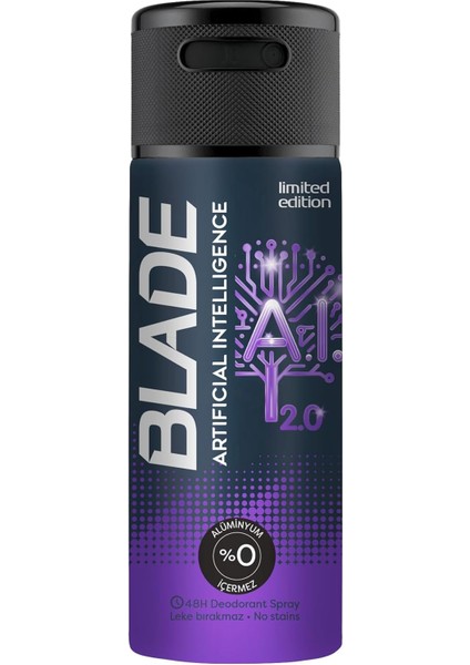 Blade Ai Deodorant 2, 150 Mililitre