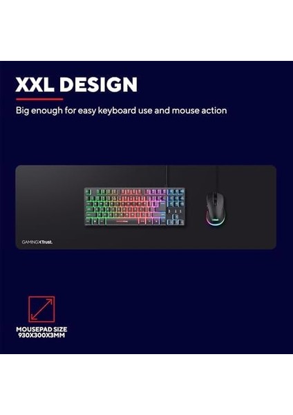 Gaming Gxt 758 – Fare Altlığı (Xxl) Siyah fiyatları