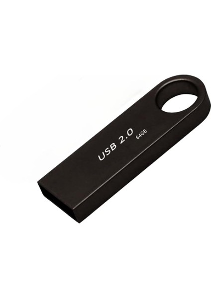 64 GB USB 2.0 Bellek Siyah Su-64