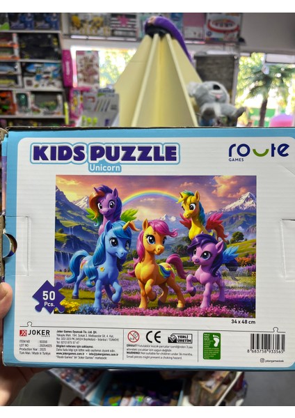 Çocuk Puzzle Unıcorn fiyatları
