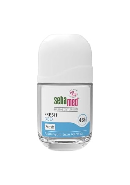 Sebamed Ter Kokusu Önleyici 48 Saat Etkili Hassas Ciltler Için Kadın Erkek Roll-On Deodorant Fresh 50ML fiyatları