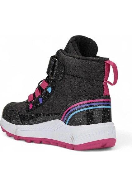 Kız Çocuk Su Geçirmez Içi Sıcak Tutan Kalın Astarlı Kışlık Kar Botu modelleri