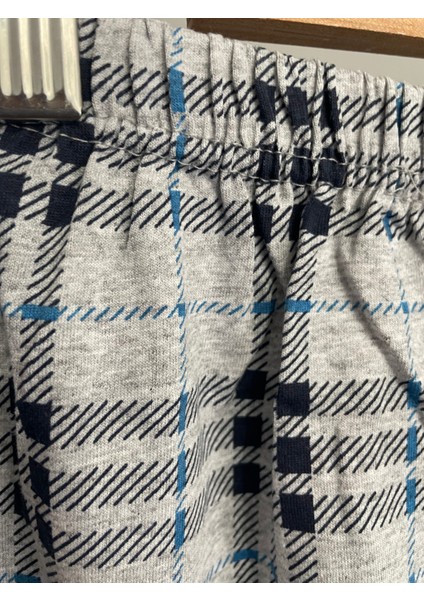 Süprem Ince Mevsimlik Ekose Erkek Pijama Takımı fırsatları