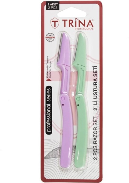 Trina Ikili Set Açılır Kapanır Kaş Usturası - 02