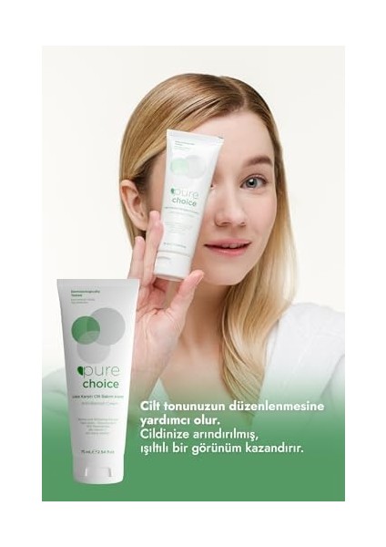 Pure Choice Leke Karşıtı Cilt Bakım Kremi 75 Mililitre