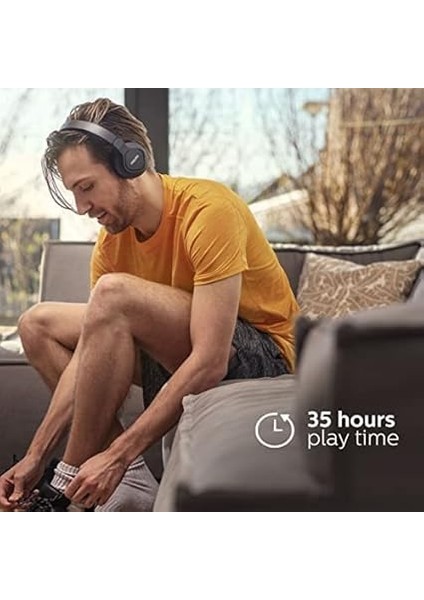 Audio A4216BK/00 Kulak Üstü Spor Kulaklık Kablosuz, 40 mm Sürücü, 35 Saat Çalma Süresi, IP55 Toz/su Koruması, Soğutucu Kulak Kapakları, Yıkanabilir Kulaklık Yastıkları, Siyah, 2021/2022 Model fiyatları