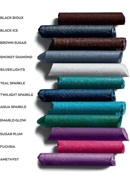 Glimmersticks Pırıltılı Asansörlü Suya Dayanıklı Göz Kalemi Smokey Diamond Üçlü Set fırsatları