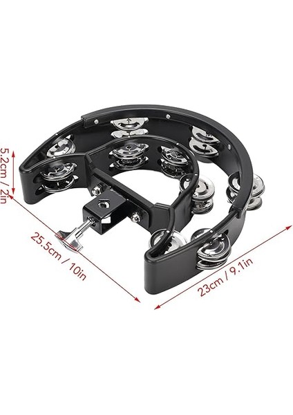 Sıralı Tambourin Keleplenebilir Davul Perküsyon Çanları Yarım Ay Müzikal Tef Tahil El Partiler Için Parmak Kavrama Tasarımı ile Perküsyon fiyatları