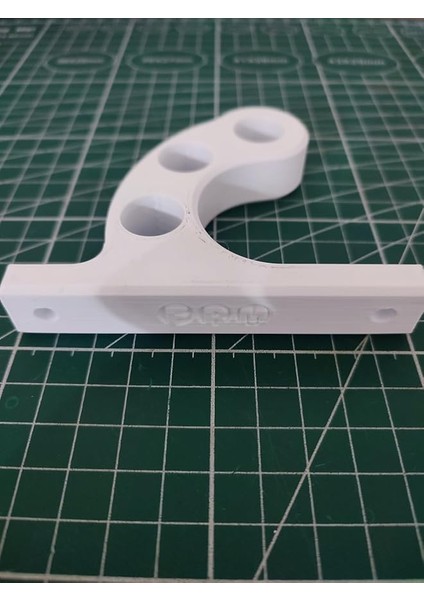 Motosiklet Bisiklet Scooter Kask Duvar Askısı Kask Tutucu Vida Dübel Dahil (Beyaz)