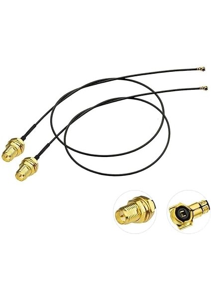 Wlan Anten 2,4 Ghz 5 Ghz 5,8 Ghz 8dbi Rp-Sma Fiş Anten ve 25 cm U.fl Ipx Ipex Mhf4 Rp-Sma Soket Uzatma Kablosu 2'li Paket M.2 Ngff Intel Kablosuz Ağ Kartı Wifi Adaptör, Dizüstü Bilgisayar Için. fırsatları