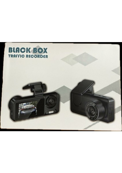 Aggıy S16 Araç Kamerası Wifi 2'' LCD + Fhd + Ön + Iç + Geri Görüş Kamera