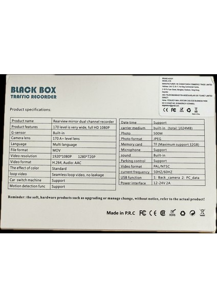 Aggıy S16 Araç Kamerası Wifi 2'' LCD + Fhd + Ön + Iç + Geri Görüş Kamera fiyatları