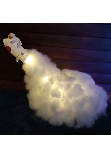 Buğz Uçan Astronot Tasarımlı Gece Lambası