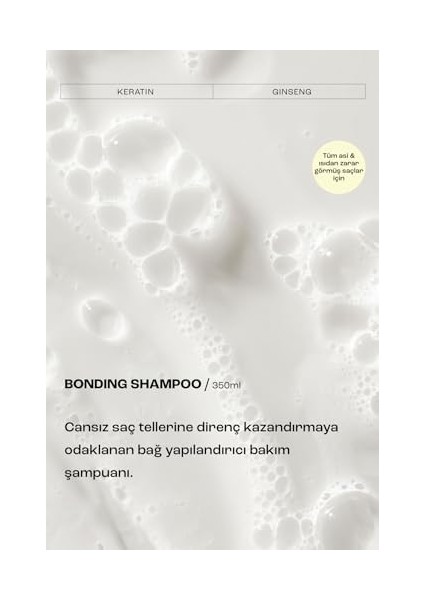 Matsu Professional Bonding, Bağ Yapılandırıcı Bakım Şampuanı, 350 ml