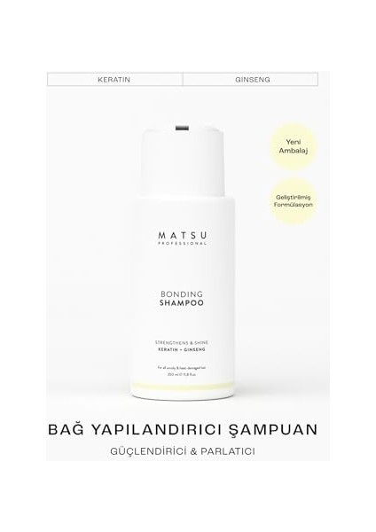 Matsu Professional Bonding, Bağ Yapılandırıcı Bakım Şampuanı, 350 ml fiyatları