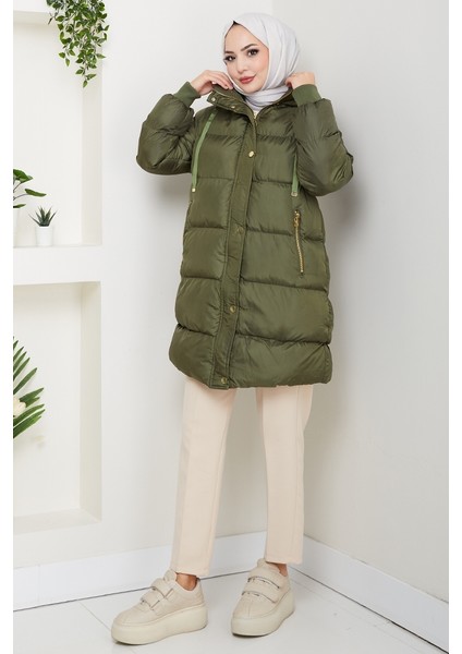 Şişme Mont 1651 - Haki fiyatları