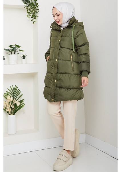 Şişme Mont 1651 - Haki fırsatları