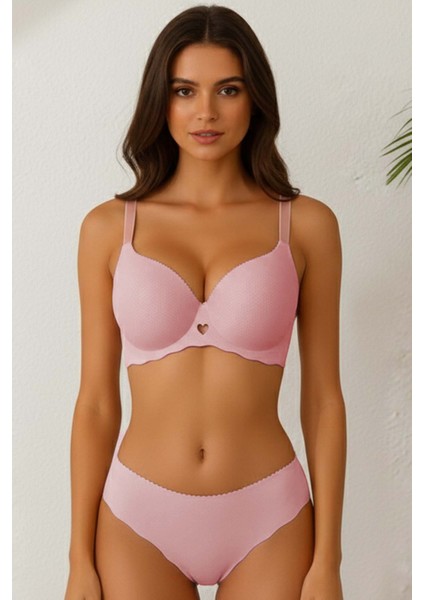 Dikişsiz Balensiz Hafif Destekli Kalp Detay Lazer Kesim Izbırakmaz Görünmez Sütyen indirimleri