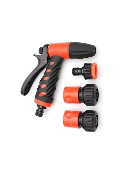 Home Fonksiyonlu Ayarlanabilir Hortum Tabancası,bahçe Sulama ve Araç Yıkamak Için Fıskiye Seti