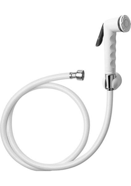 Rose Beyaz Şattaf Wc Musluk Seti