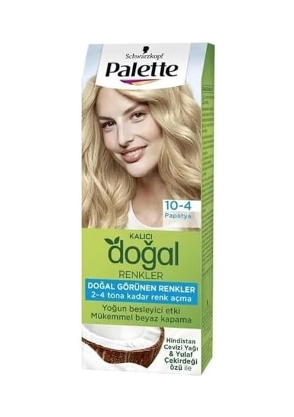 Palette Kalıcı Doğal Renkler 10-4 Papatya Saç Boyası