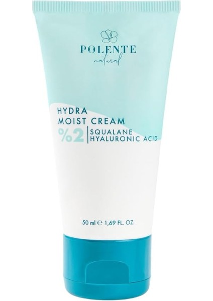 Polente Natural - Hydra Moıst Cream - Hyalüronik Asit & Skualen Içeren Nemlendirici Krem (50 Ml)
