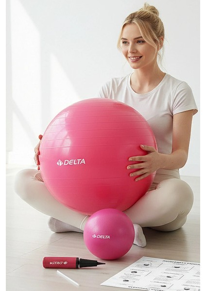 15 mm Minderli Pts Fuşya Full Pilates Seti (65 cm 20 Cm) fiyatları