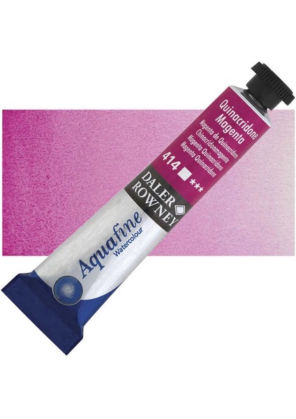 Aquafine Tüp Sulu Boya 8 Ml. 414 Quınacrıdone Magenta