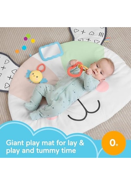 Yenidoğanlar Için Karın Üstünde Oynama Oyuncağı, Sevimli Köpekçik Büyük Oyun ve Duyusal Gelişim Aktiviteleri, HYR51 fiyatları