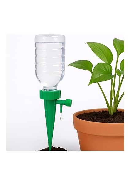 Store Bitki Sulama Aparatı, Ayarlanabilir Musluklu, Su Hazneli, Sağlam Plastik, Kolay Kurulum, Bahçe ve Saksı Bitkileri Için (Su Haznesiyle Birlikte) fiyatları