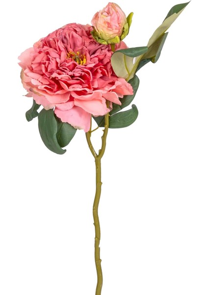 Yapay Gül Tomurcuklu Koyu Pembe 50 Cm.