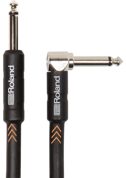 Black-Serie 4,5 M Enstrüman Kablosu, Açı/düz, 6,3 mm Jak - RIC-B15A