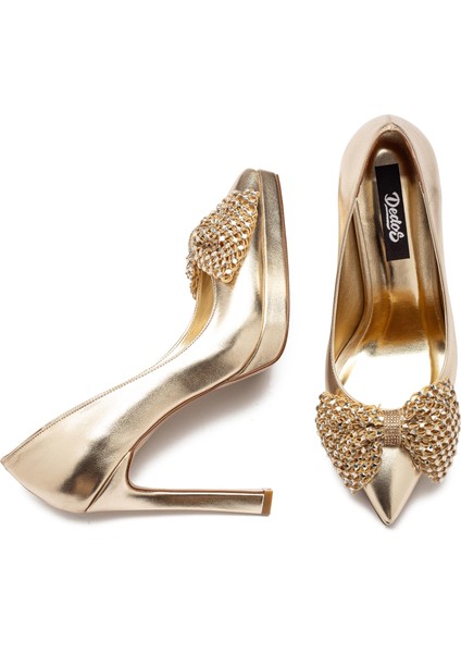 Kadın Taşlı Fiyonklu Platform Ayakkabı 6030 fırsatları