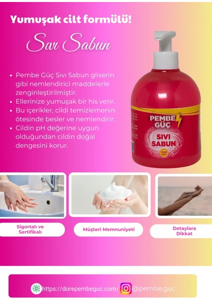 Temizlik Seti (Kireç Sökücü 500ML-Yağ ve Kir Çözücü 500ML-Sıvı Sabun 500ML) modelleri