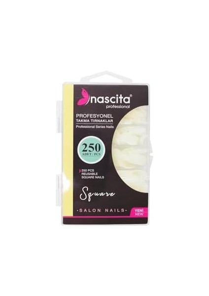 Nascita 250&APOS;LI Kutulu Square Takma Tırnak - 173